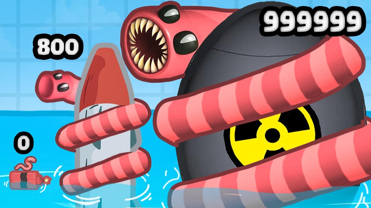 Growing a Worm to MAX POWER Nuclear Bomb