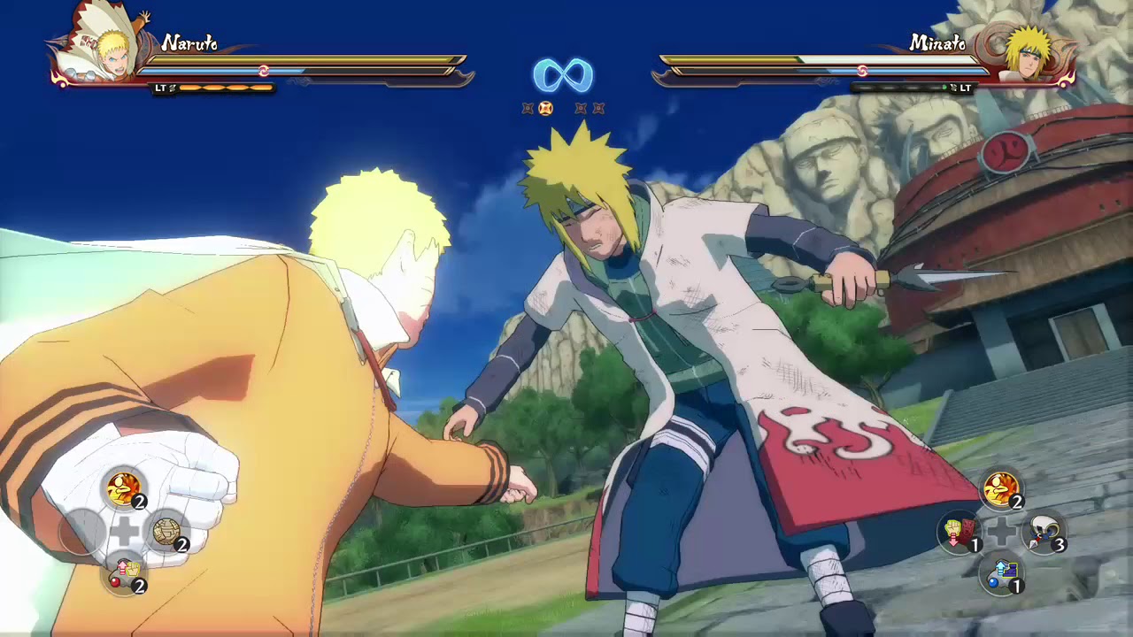 Naruto Storm 4 RTB Dublado PT-BR Naruto Hokage Vs Minato Hokage
