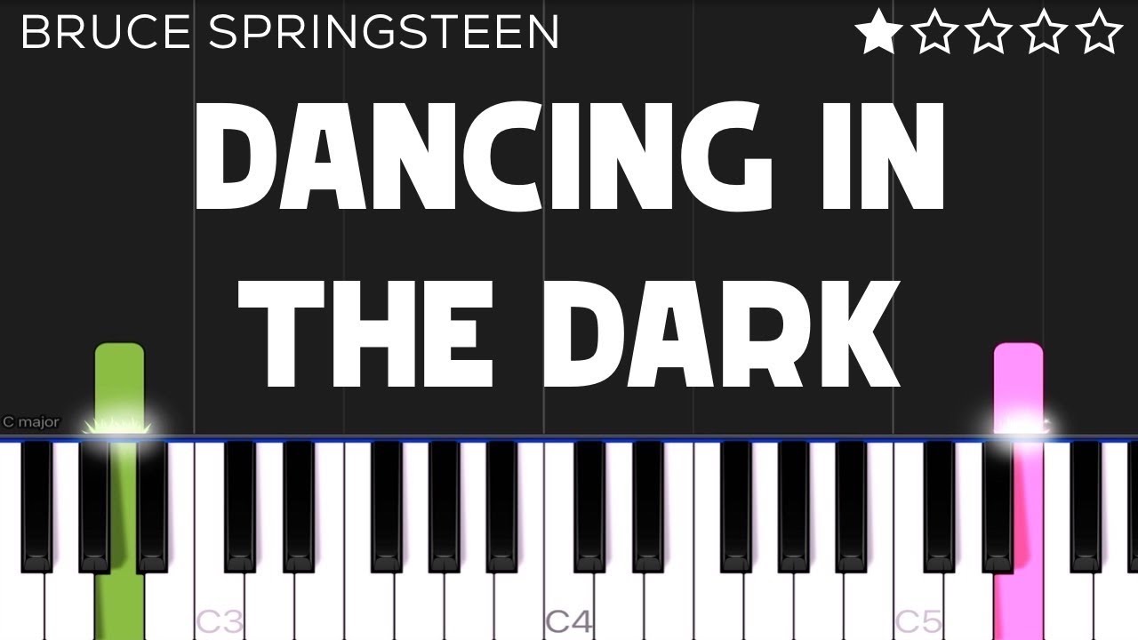 Bruce Springsteen - Dancing in the Dark | EASY Piano Tutorial