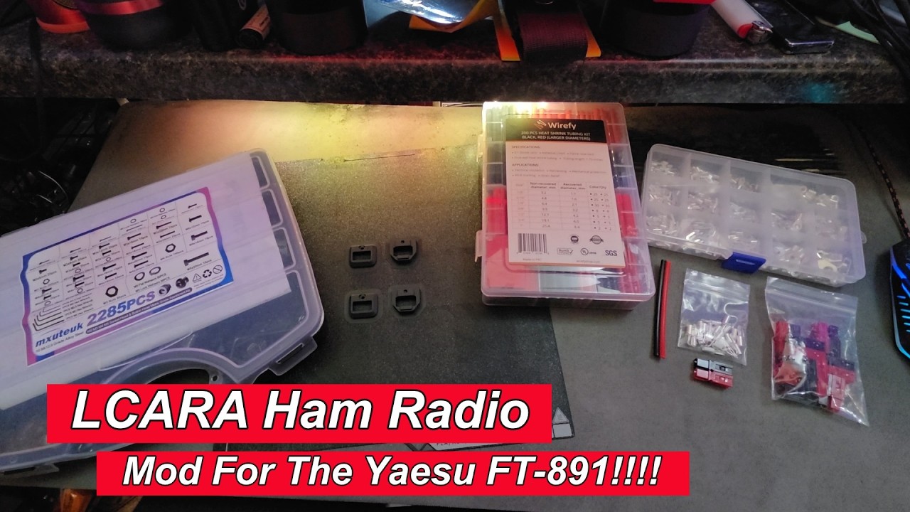 Модификация LCARA HAM Radio для радиостанции Yaesu FT-891!!!!