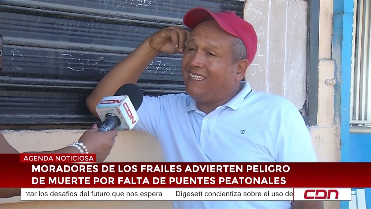 Moradores de Los Frailes advierten peligro de muerte por falta de puentes peatonales