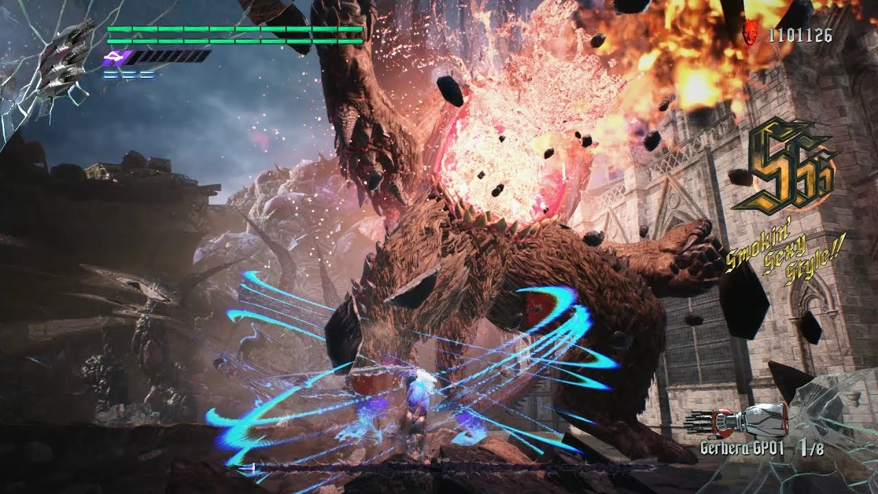 Devil May Cry 5 - Неро против Голиафа - ДМД ССС Без Урона 【4K /60 FPS】