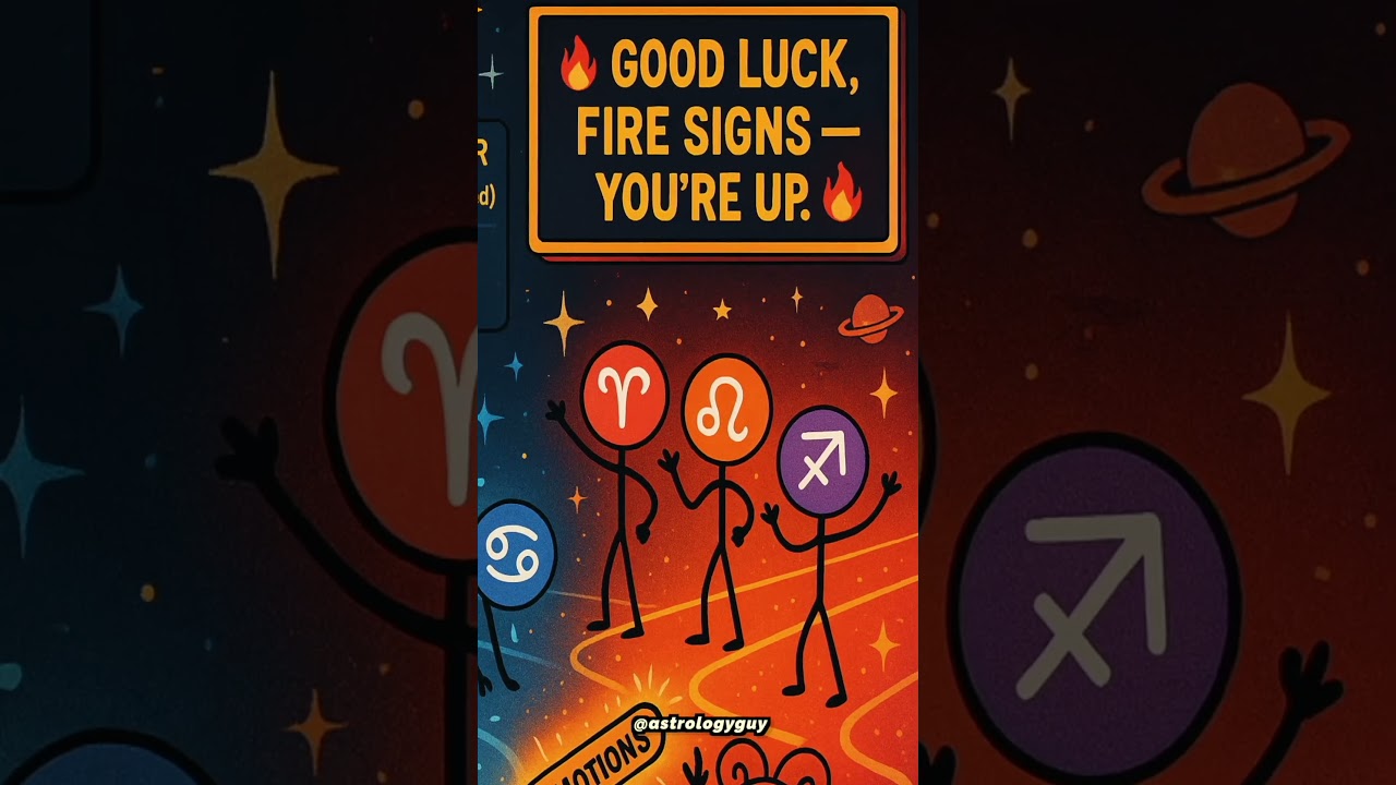 Fire Signs, it's Your Turn!