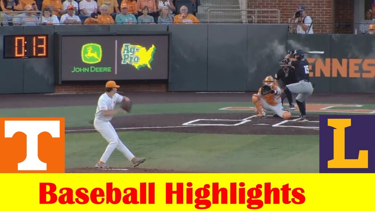 Lipscomb vs #3 Tennessee Baseball Game Highlights, April 30 2024
