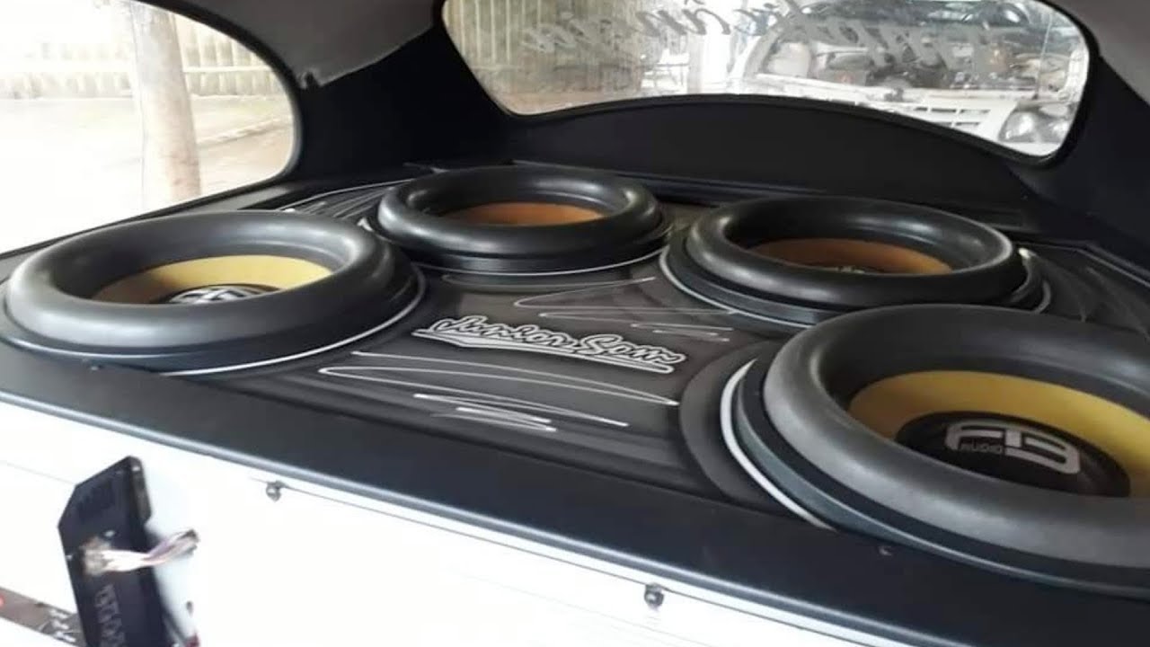 FUSCA COM 4 FB AUDIO DE 1600 RMS TOCANDO FORTE = ILOVEBASSBR
