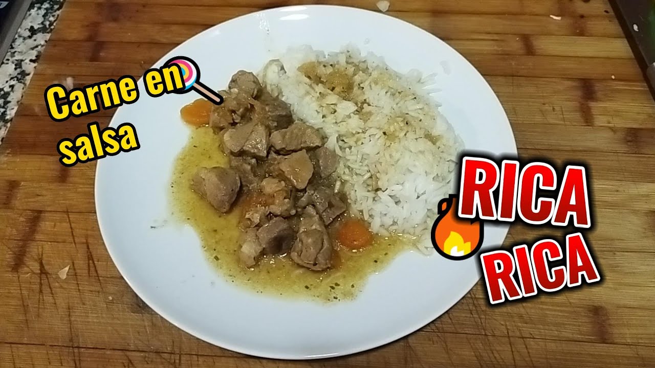 Carne en salsa