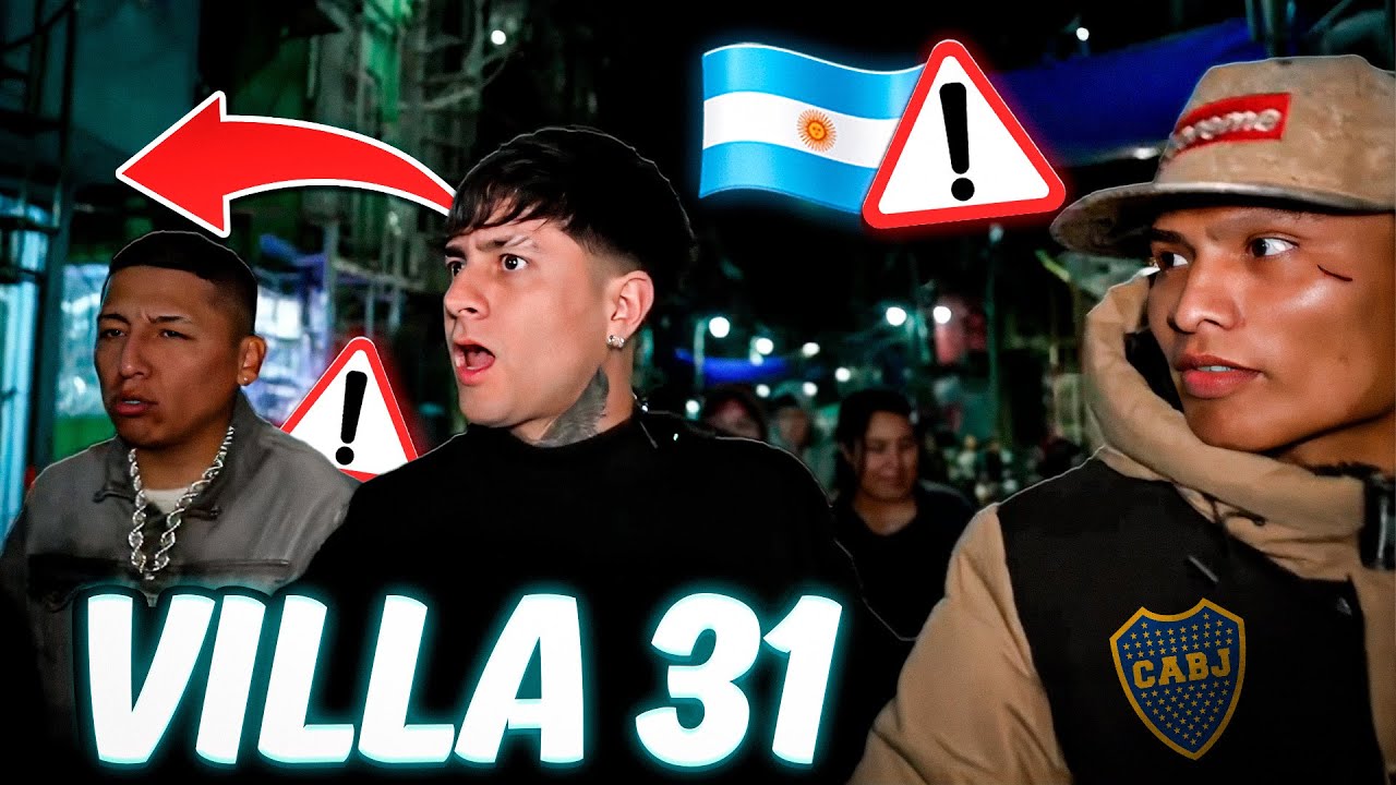 Entré al barrio “MÁS PELIGROSO” de Argentina 💀🇦🇷