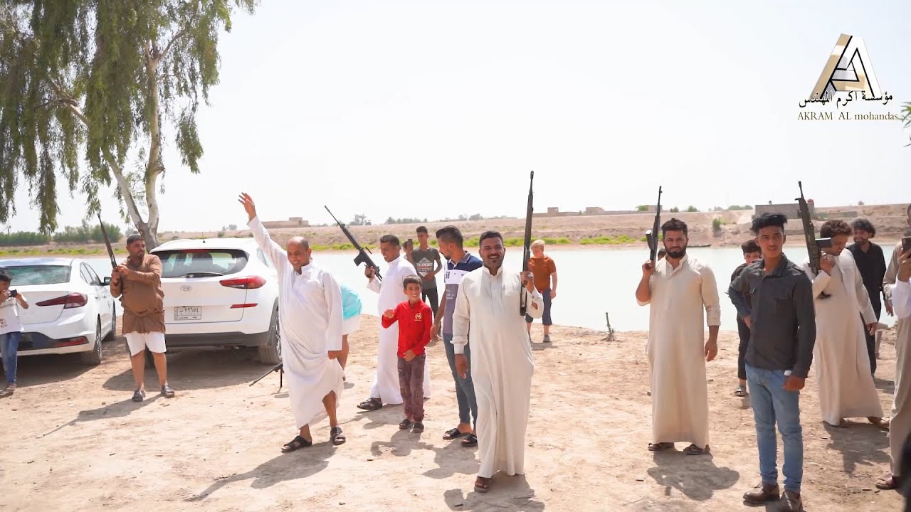شاهد الرمي صارت جبهه عند الجماله بخطوبة عقيل رحمة كريدي الجمالي