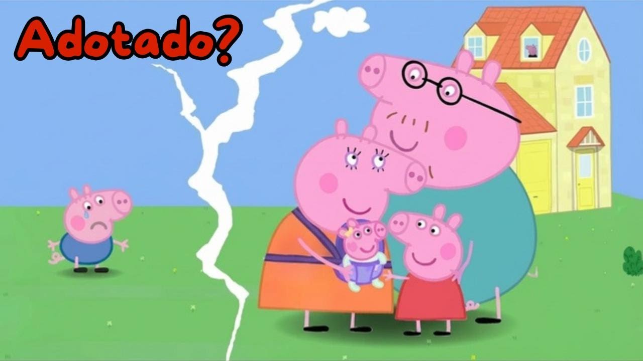 Será Que o George Foi Adotado? Teoria Polêmica de Peppa Pig