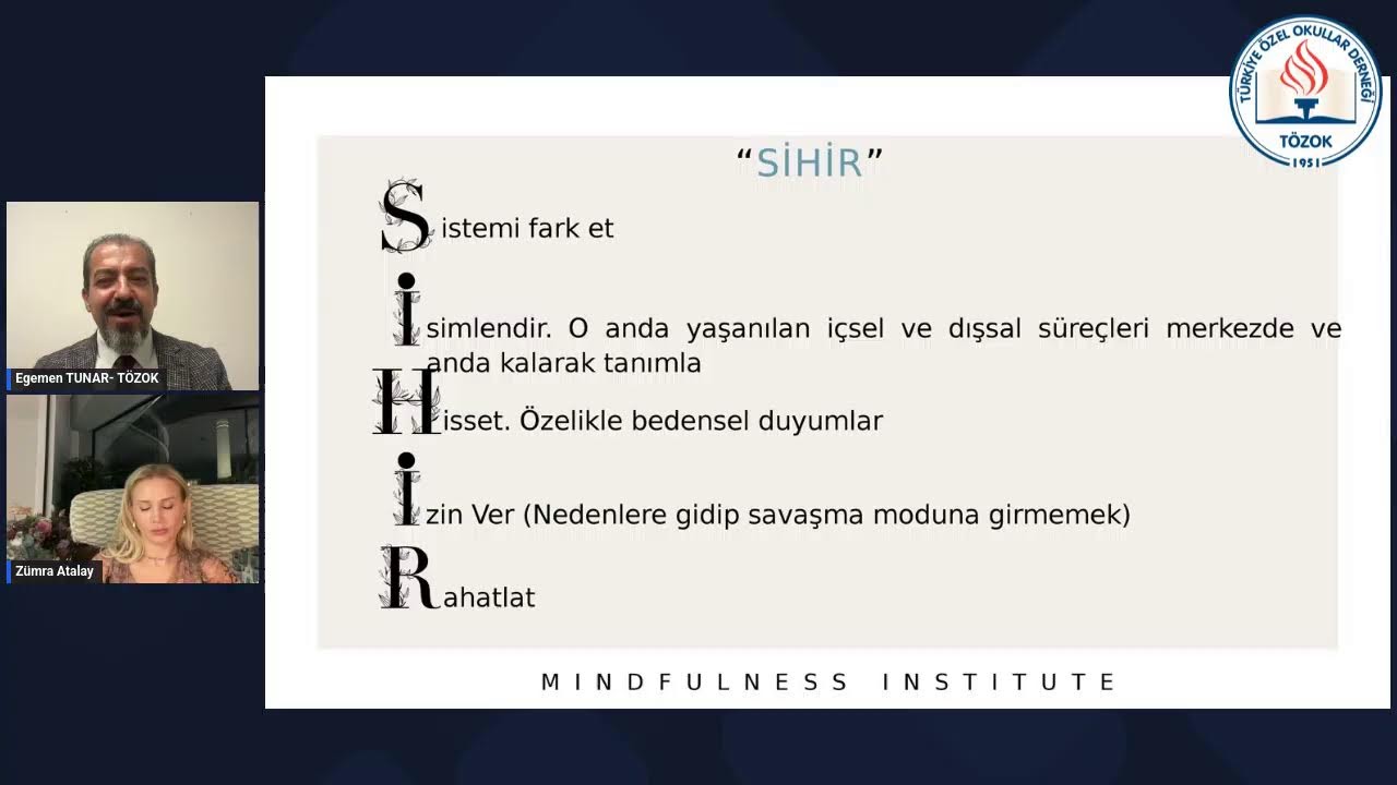 TÖZOK Akademi & Rehberlik Komisyonu Webinar Serisi