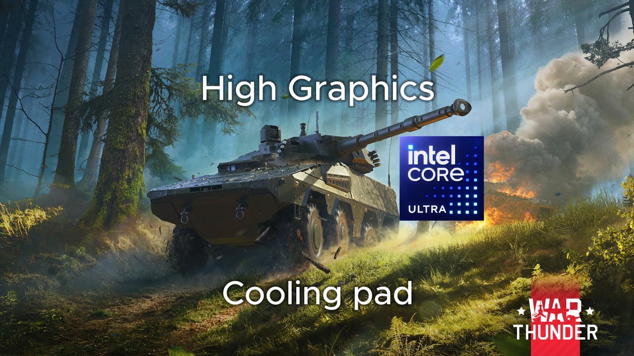 War Thunder on Intel Core ULTRA 5 125H ft. Samsung Galaxy Book 4 Pro