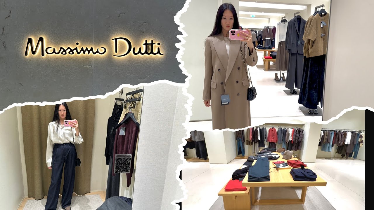 Shopping vlog Massimo Dutti / New collection / Новая осенняя коллекция / шопинг с примеркой