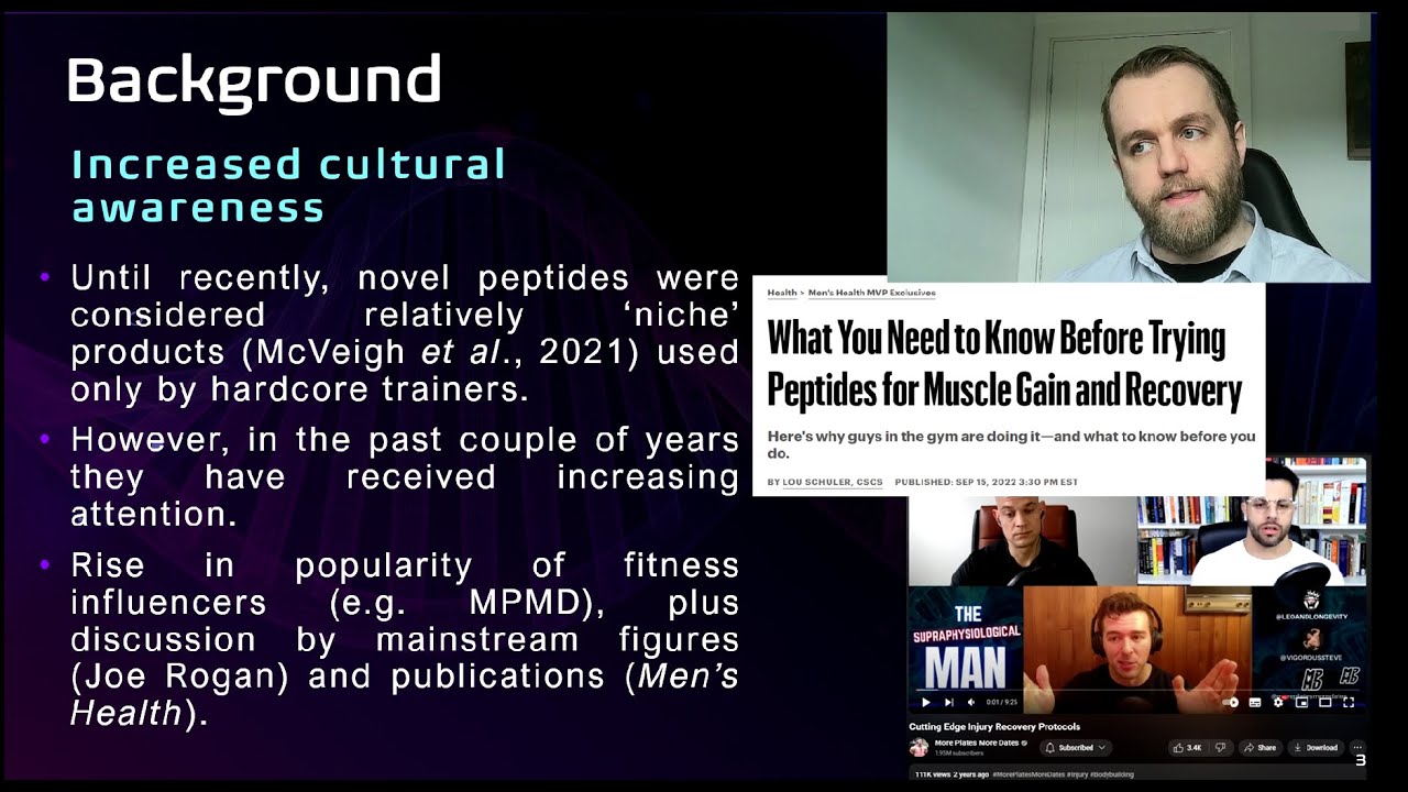 Novel Wellbeing and Repair Peptide Use in the UK: Netnographic Findings