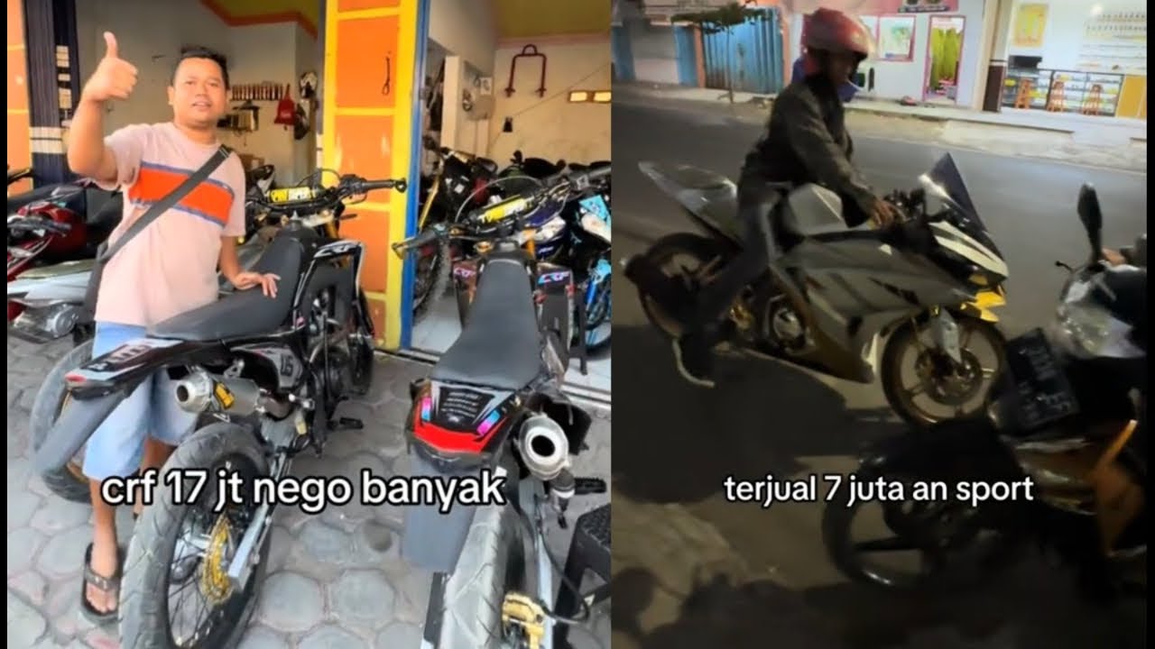 Hari ini full dang badang dn spil motor sport 4jtan