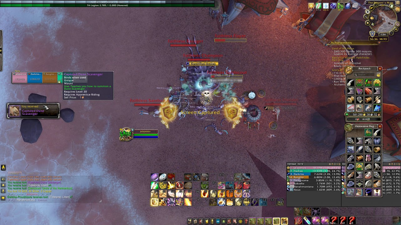 Captured Dune Scavenger Drop After 13Hrs!