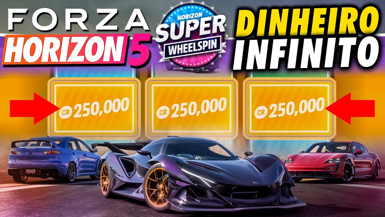 COMO GANHAR DINHEIRO INFINITO NO FORZA HORIZON 5 - (FÁCIL E RÁPIDO) *LEIA A DESCRIÇÃO*