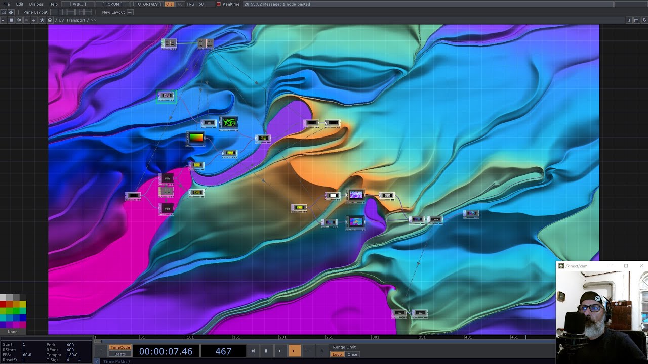 melty UV in Touchdesigner