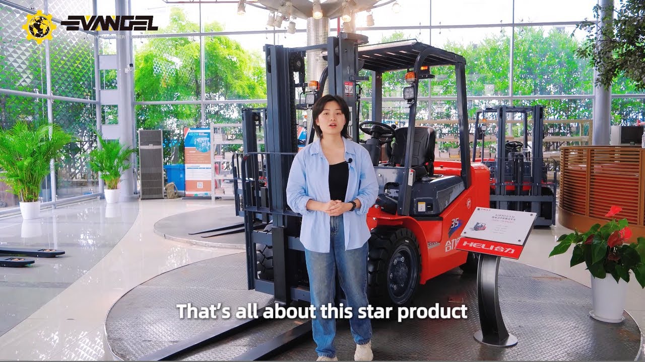 HELI CPD35 Forklift Inspection and Overview