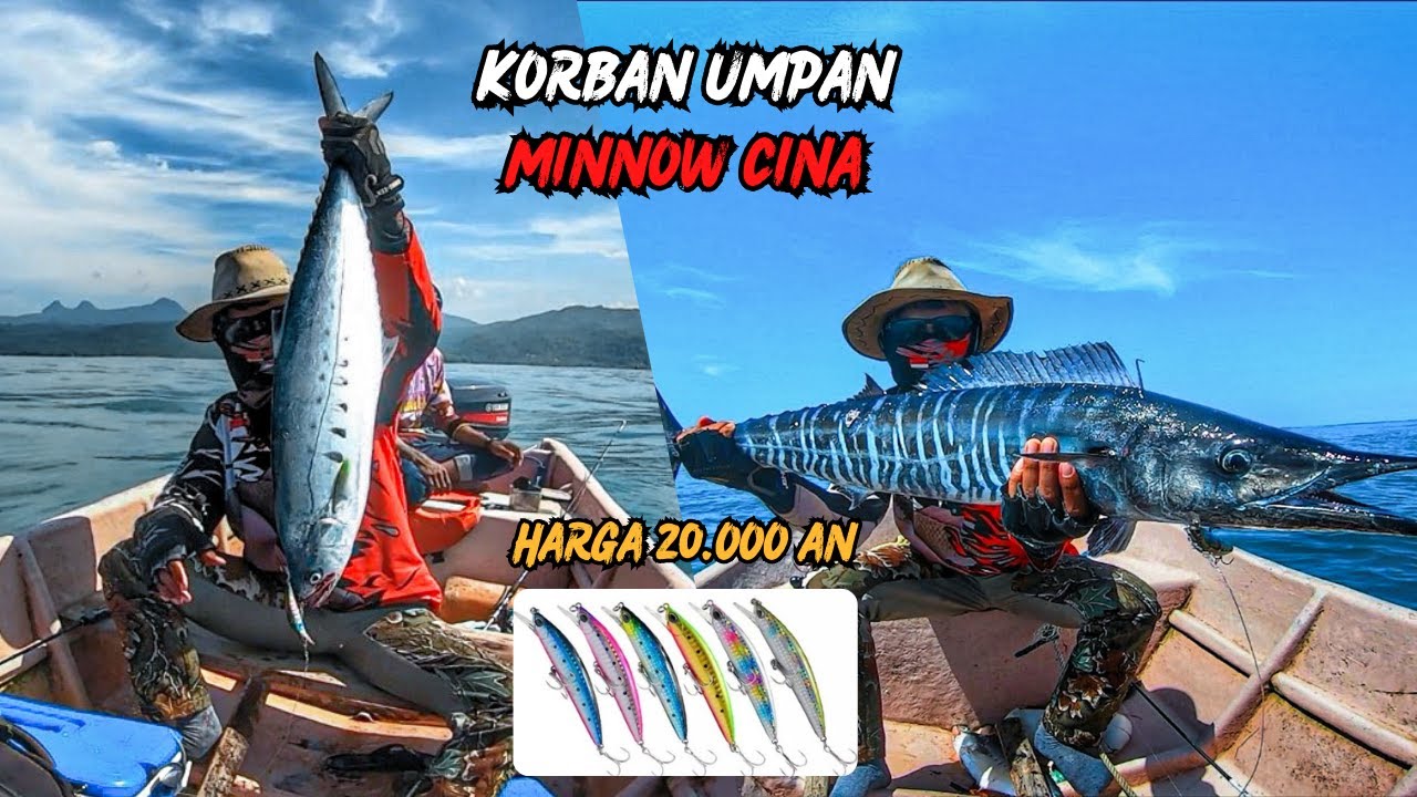 MINNOW KILLER‼️ Pemancing Casting Wajib Punya, Harga Murah Killer, dan Awet| Minnow Made Cina