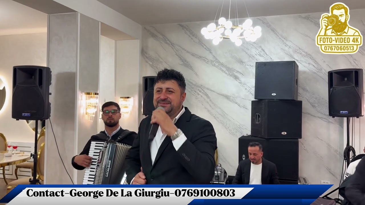 George de la Giurgiu- Soția mea frumoasă, cover Vali Vijelie, formație nunți, botezuri 