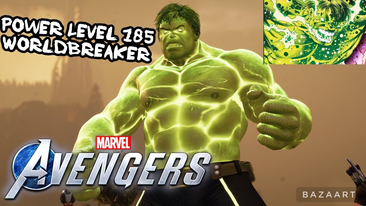 Power Level 185 World breaker Hulk Gameplay #1 - Marvel's Avengers Game (HD60FPS)