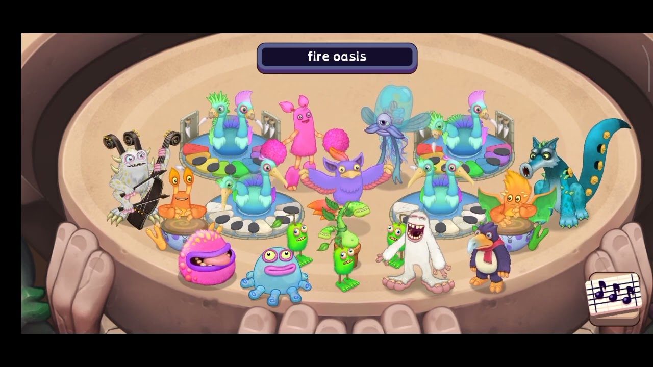 Fire oasis | MSM composer 