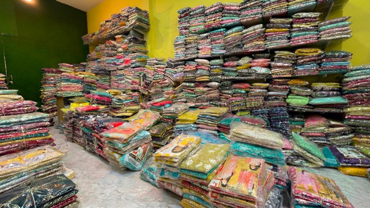 ✓Santipur kurti Wholesale Market - Loknath Kurti Ghar