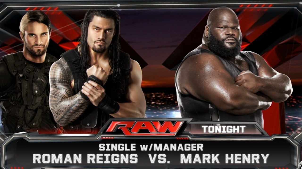 RAW | Roman Reigns vs. Mark Henry