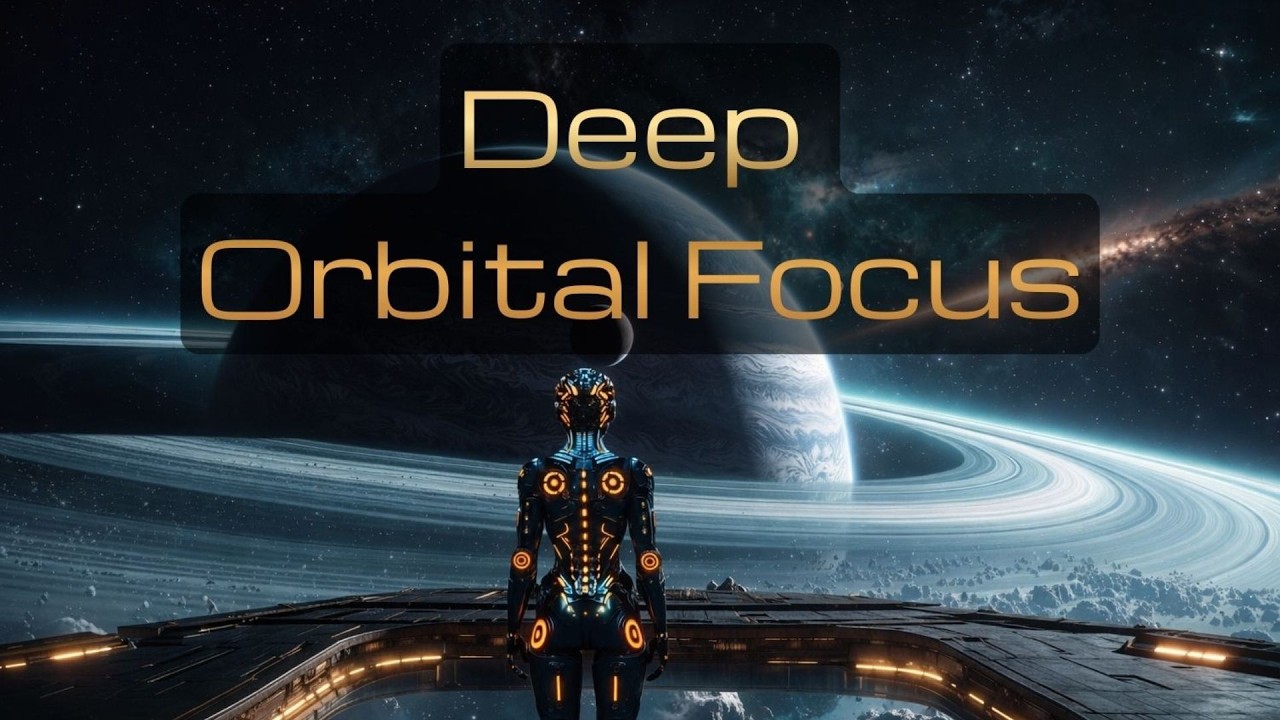 Deep Orbital Focus — Dark Space Ambient for Night Work (90 BPM)