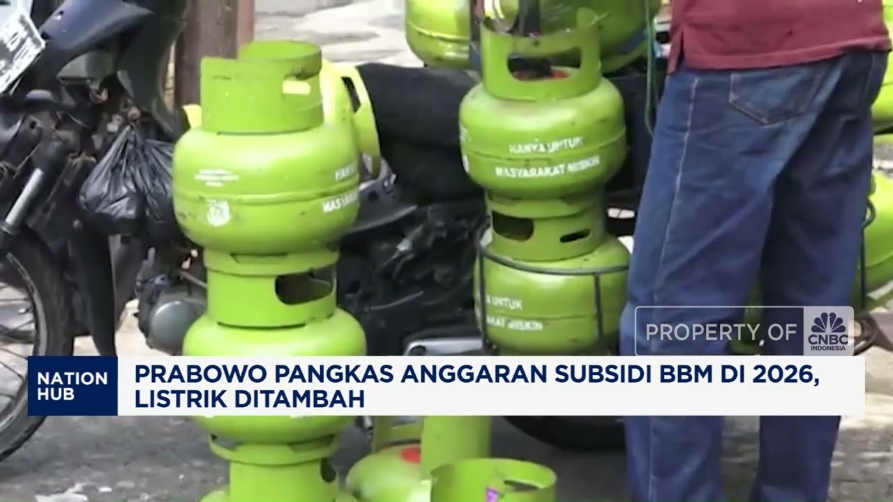 Prabowo Pangkas Anggaran Subsidi BBM di 2026, Listrik Ditambah
