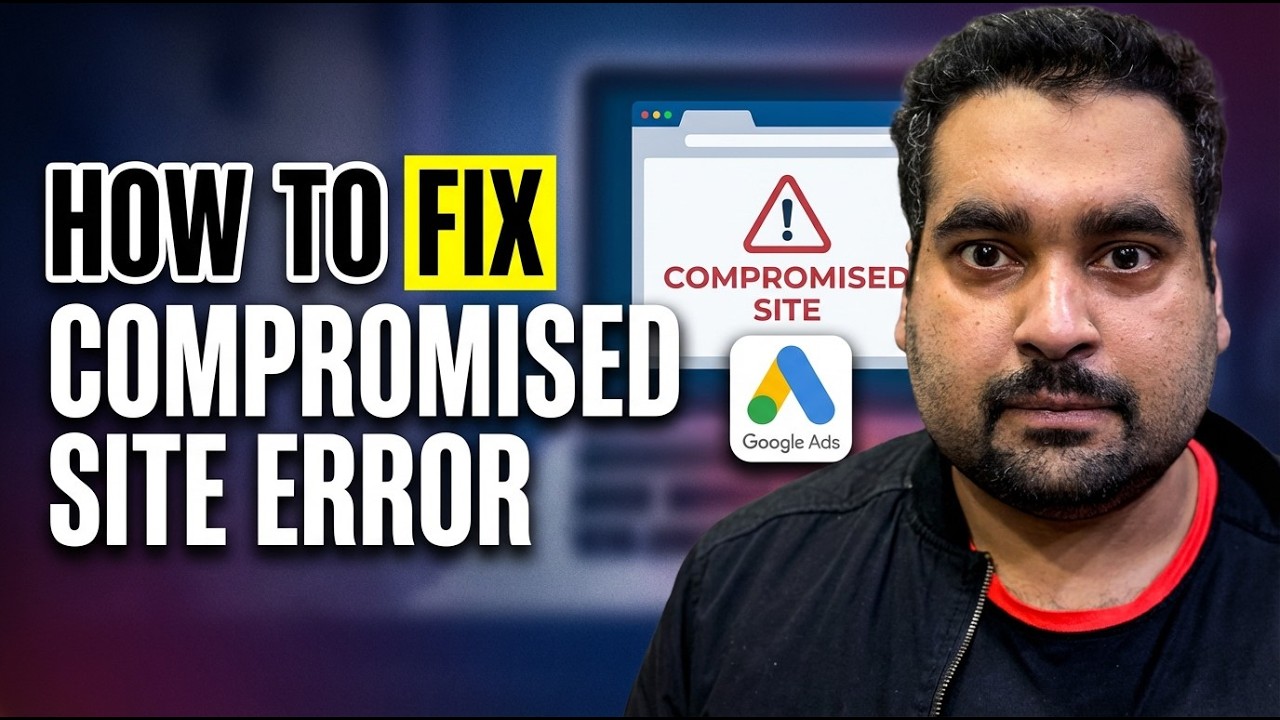 🚨 How to Fix Google Ads Disapproved for Compromised Site? [Real Case Study + Fix] ✅🔧 [2026]