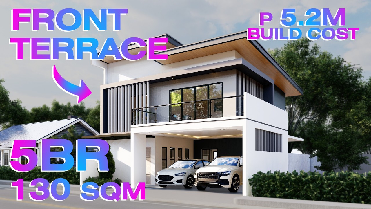 A Smart ₱4.8M Modern House with 5 Bedrooms on 10x12m (2026) | ALG Designs