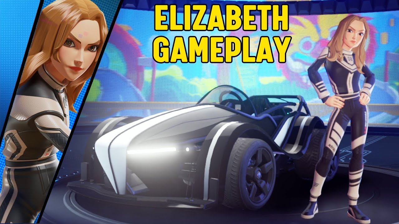 ELIZABETH SWANN GAMEPLAY | Disney Speedstorm