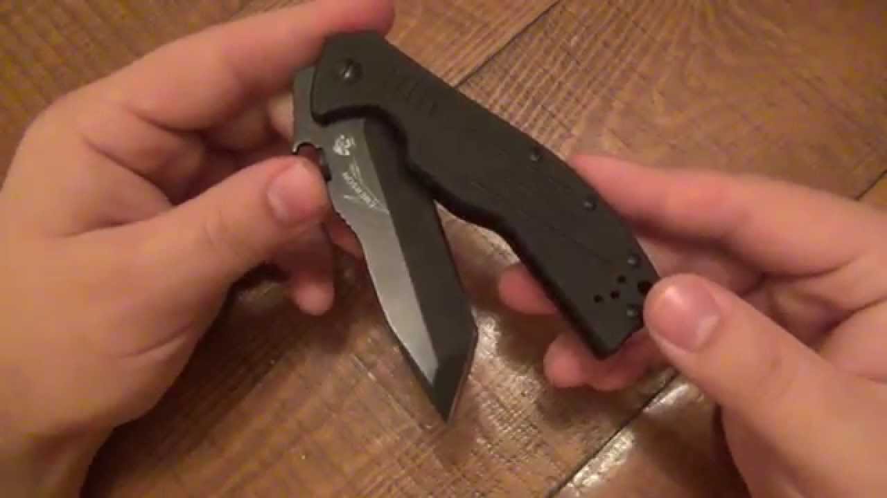 Knife Review : Kershaw CQC-8K (Emerson Design For A Kershaw Price Tag)