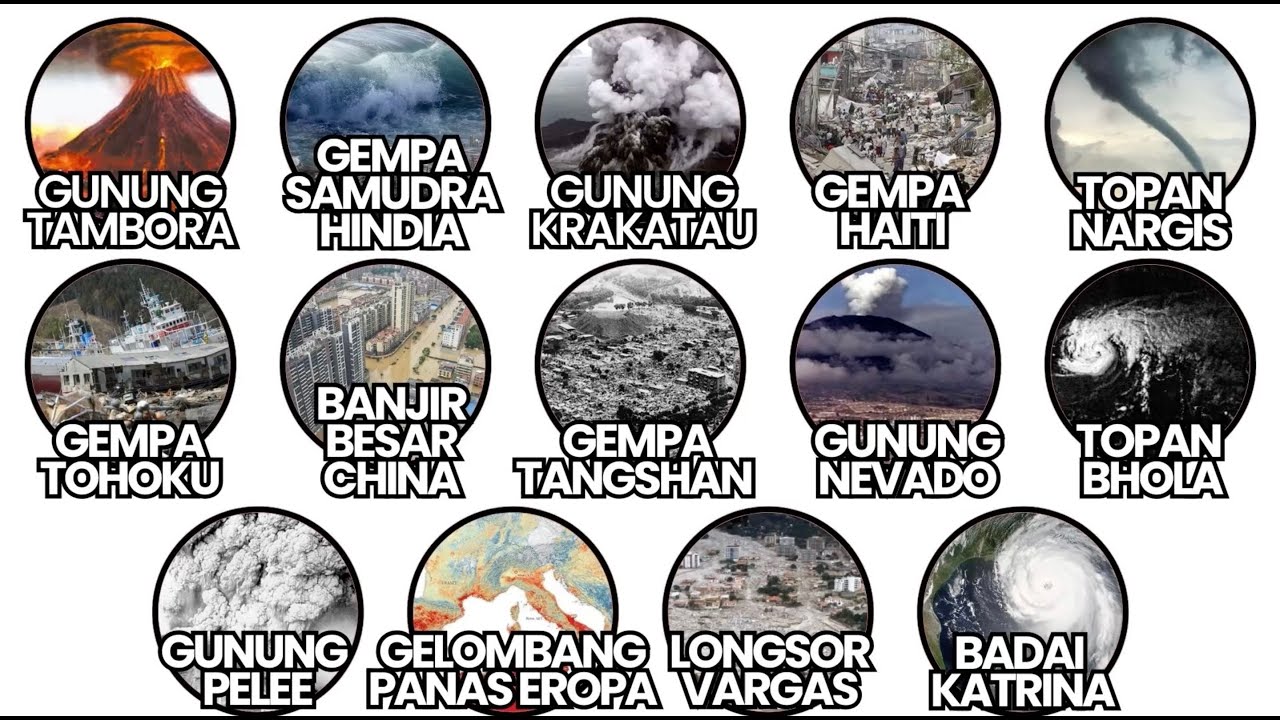 Semua Bencana Paling Mematikan Dalam 7 Menit !
