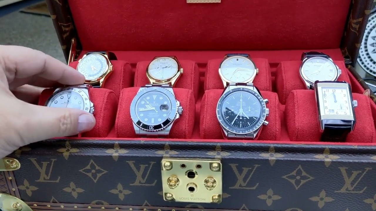 THE WORLD'S BEST WATCH BOX - Louis Vuitton 8 Watch Box - Better than Goyard ?