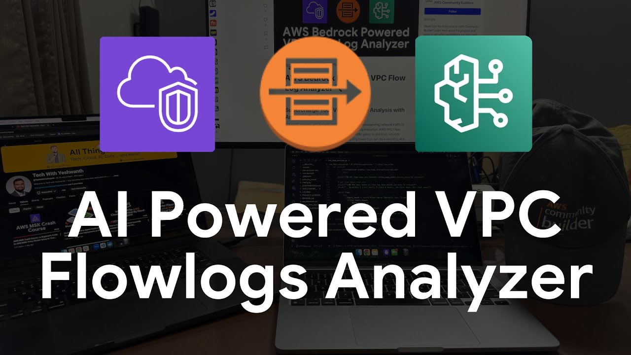 Я создал анализатор журналов потоков VPC на базе ИИ с помощью Amazon Bedrock, анализирую журналы ...