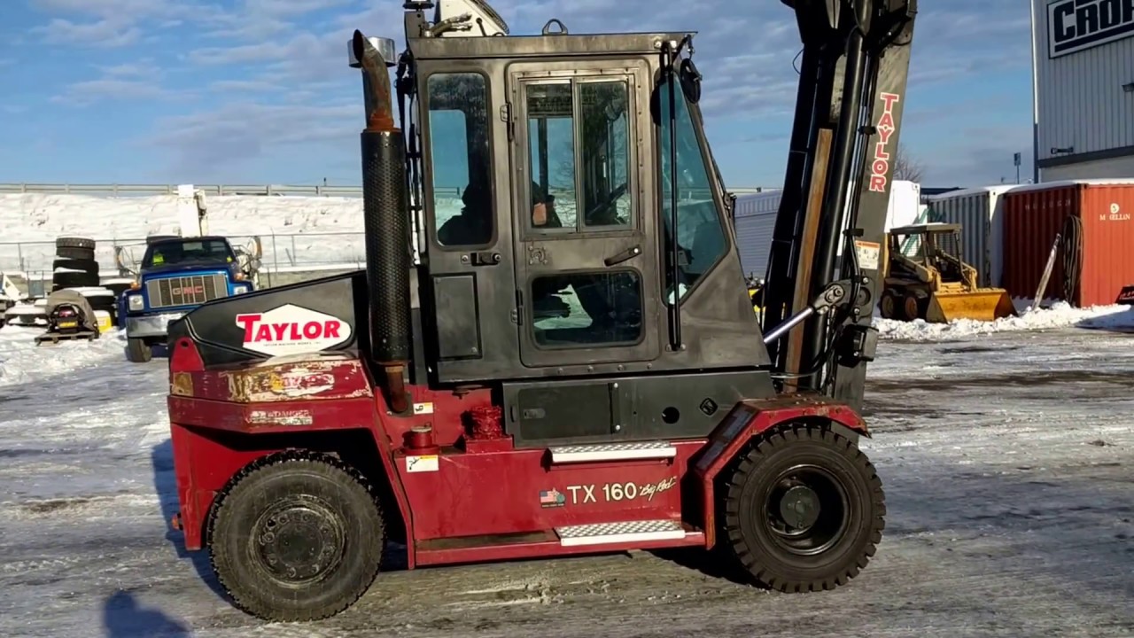 2012 TX160 15' mast SJB37498 Oakville - Heavy Duty Forklift