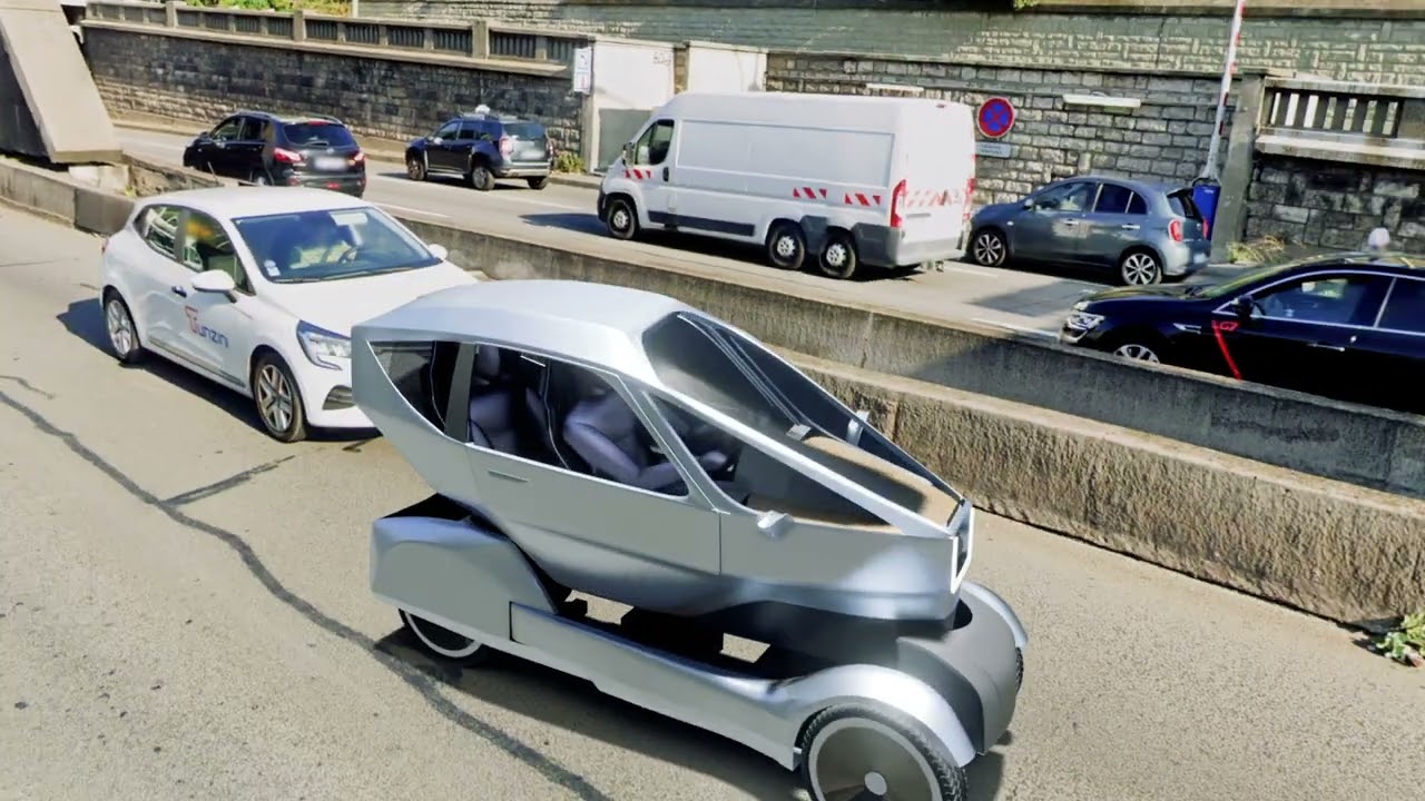 Colibri - Tilting car - eXtreme Défi ADEME