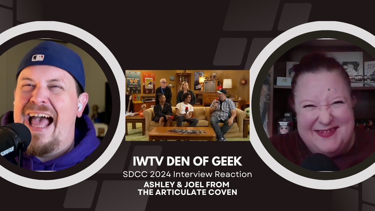 IWTV Den of Geek SDCC 2024 Interview REACTION | Ashley & Joel from Articulate Coven Podcast