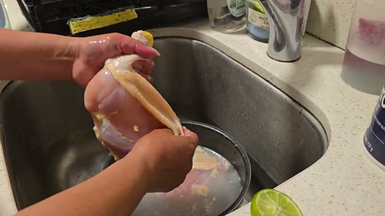 Como quitar la shuquilla al pollo