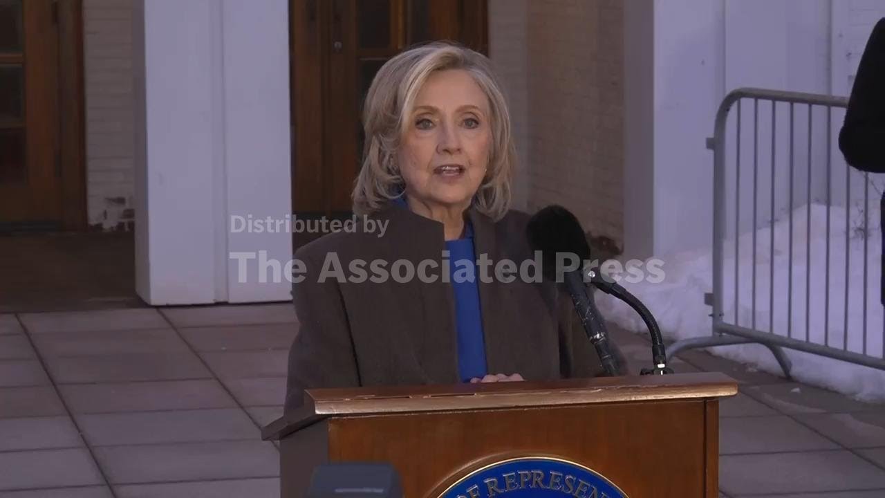 Hillary Clinton testifies she has no information on Epstein's crimes and doesn't recall meeting him