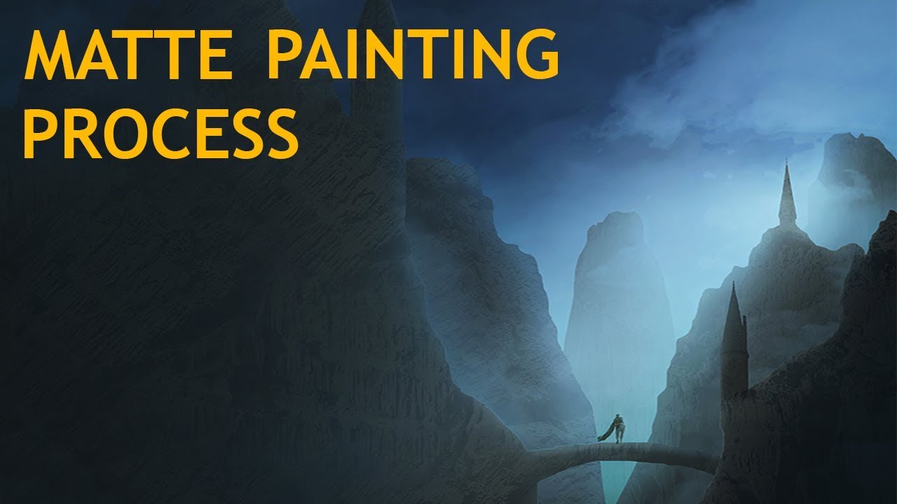 Basics Of Matte Painting [VERY SIMPLE]