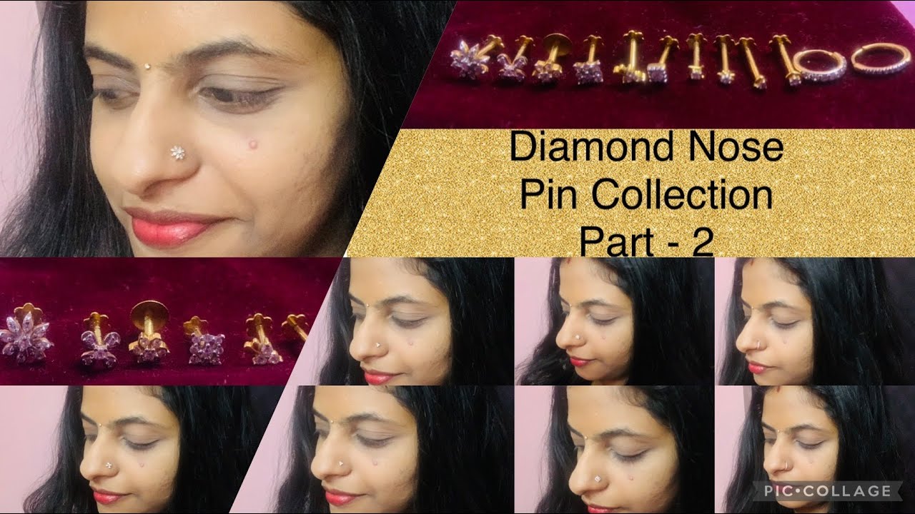 My Diamond Nose pin Collection PART-2