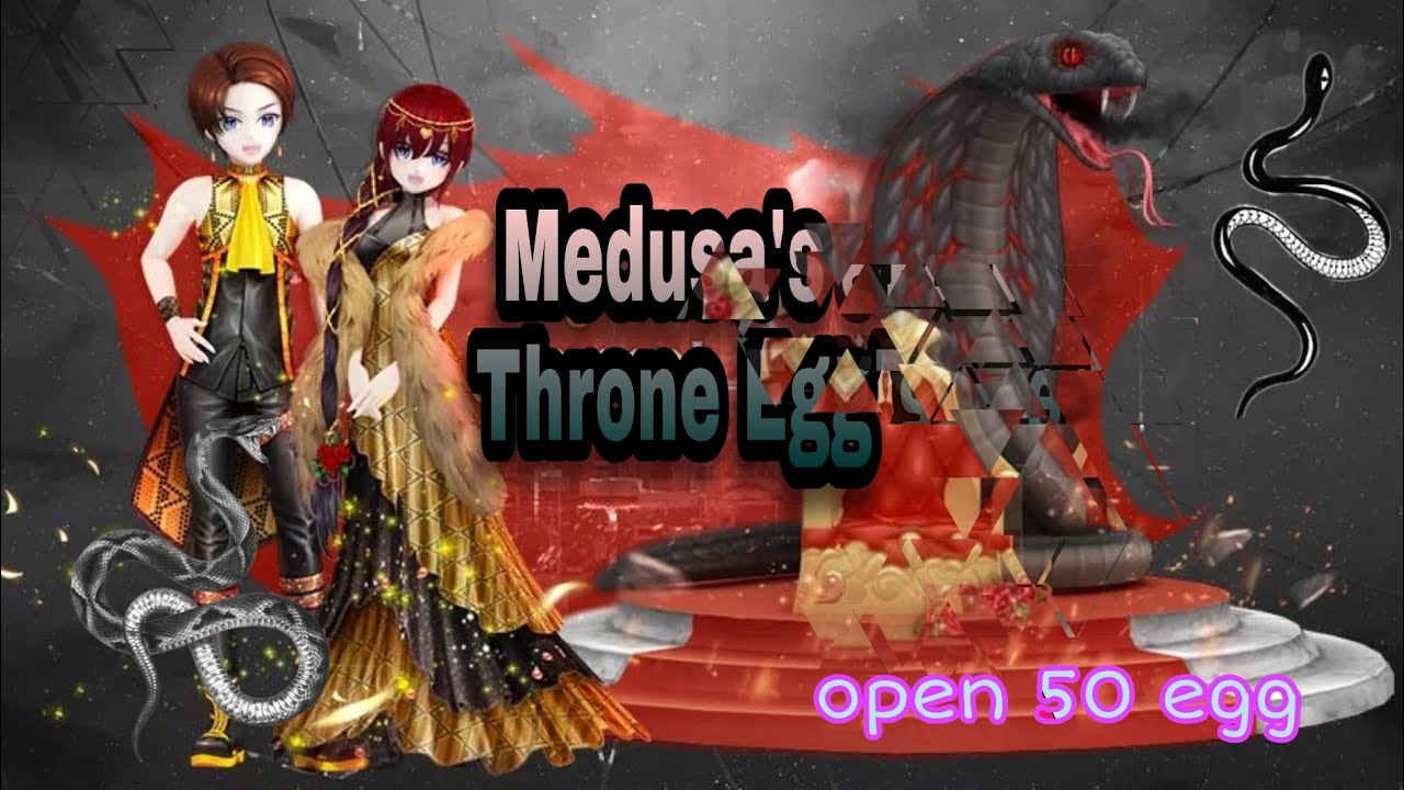 Sweet dance: open 50  Medusa's Throne Eggs but I'm so sad🤧