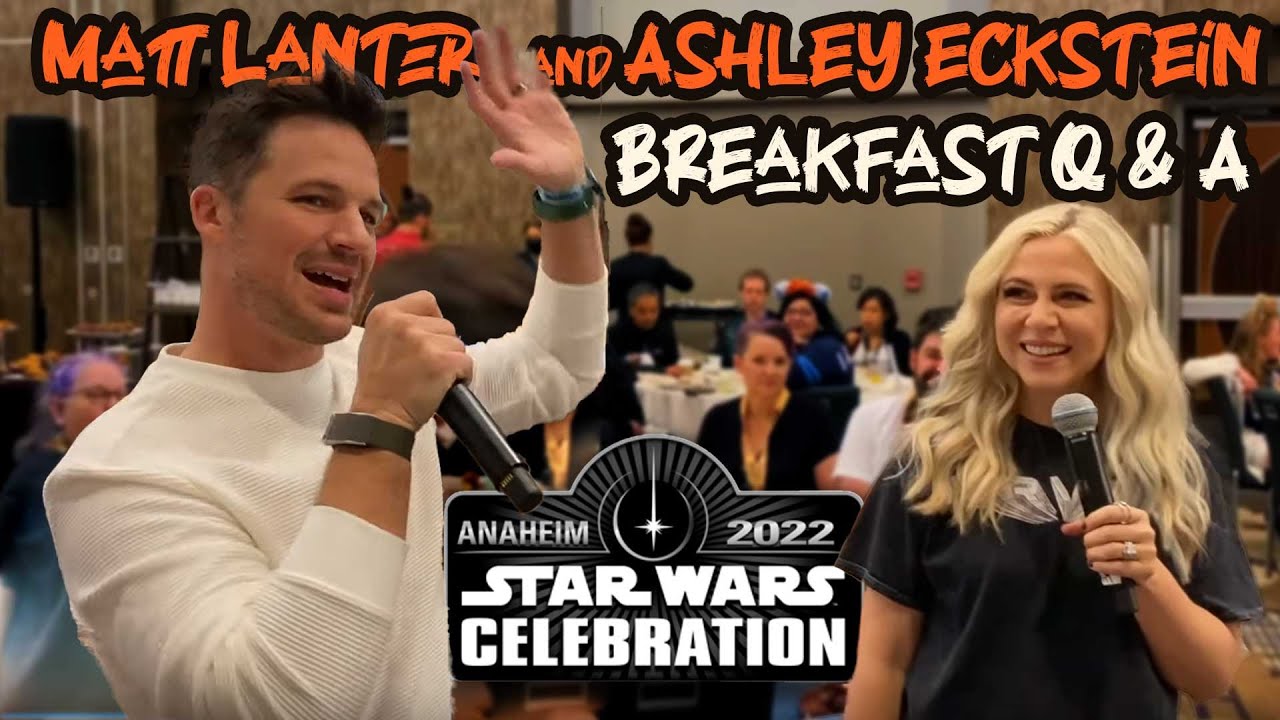 Ashley Eckstein and Matt Lanter Exclusive Breakfast Q & A at Star Wars Celebration Anaheim 2022