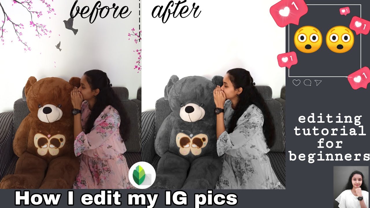 How I edit my instagram photos! myself!!#instagramphoto#editingtutorial#snapseed#myvideo#igpost#vira