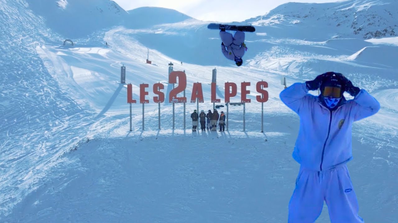 🆘 VE CON TUS AMIGOS A LOS ALPES A HACER SNOWBOARD - LES DEUX ALPES ❄️🏂