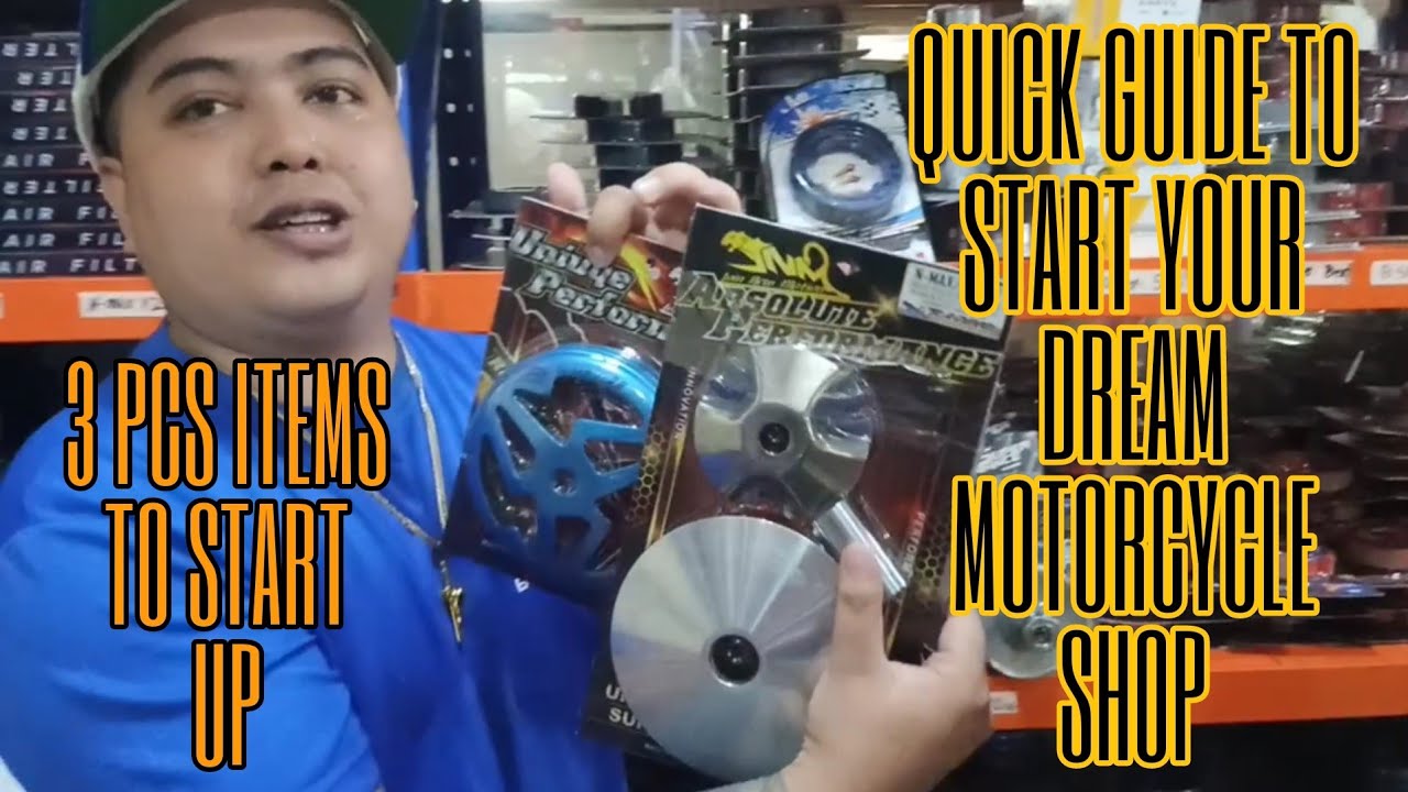 PAANO MAG SIMULA NG MOTORCYCLE BUSINESS FT. AKC