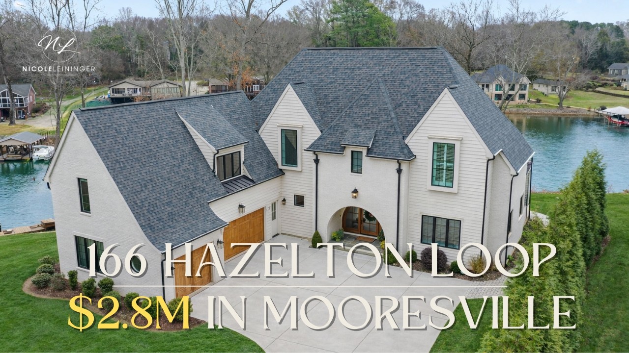 This Lake Norman $2.8M Home Has Everything You Could Want